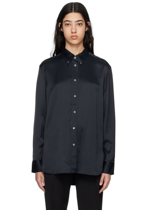 Studio Nicholson Navy Bissett Shirt