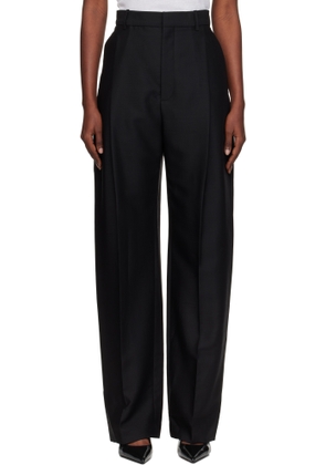 WARDROBE.NYC Black Light Mid Rise Trousers