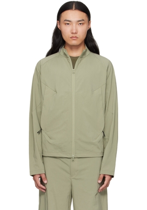 J EONGL I Green Softshell Slash Jacket