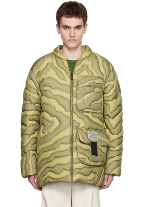 Moncler Genius Moncler x Salehe Bembury Green Peano Down Jacket