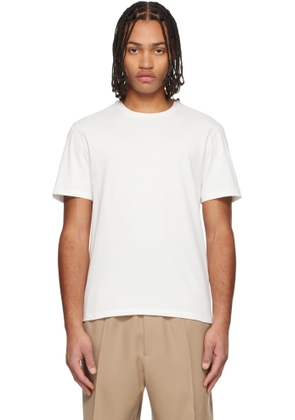 Jil Sander White Logo Patch T-shirt