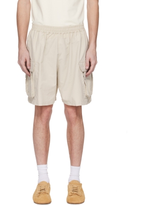 ABRA Beige Mini Cargo Shorts