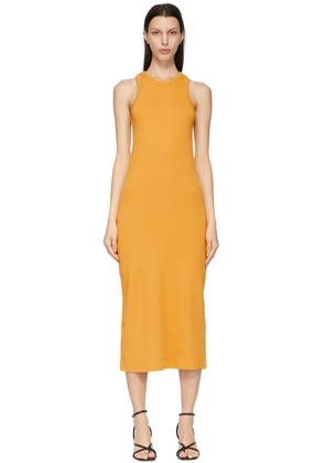DRAE Yellow Biker Dress