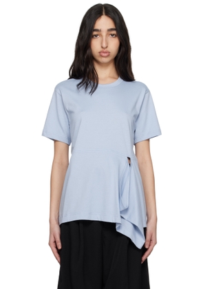 Comme des Garçons Shirt Blue Open Loop T-shirt