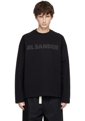 Jil Sander Black Logo T-shirt