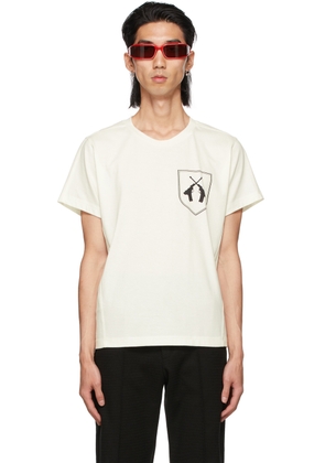 ADYAR SSENSE Exclusive White Twin Guns T-Shirt