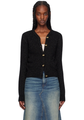 GANNI Black Sparkle Cardigan