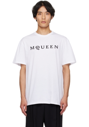McQueen White 'McQueen' T-shirt