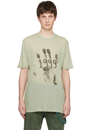 Song for the Mute Green 1999 Hand T-Shirt