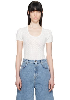Loulou de Saison Off-White Silas Bodysuit