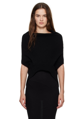 Rick Owens Black Concordians SL Shroud Sweater