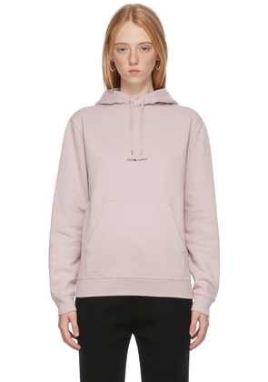 Saint Laurent Purple Rive Gauche Hoodie