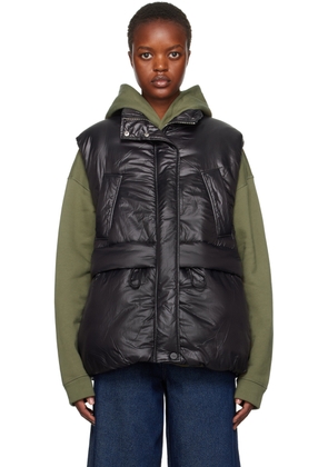 GANNI Black Padded Vest