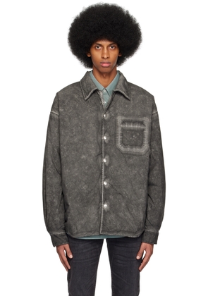 John Elliott Gray Scout Overshirt Jacket