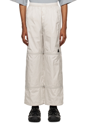 Perks and Mini Gray Lifted Zip Lounge Pants