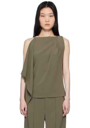 Proenza Schouler Khaki Alyssa Tank Top