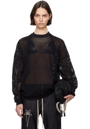 Rick Owens Black Champion Edition Jumbo Sweatshirt