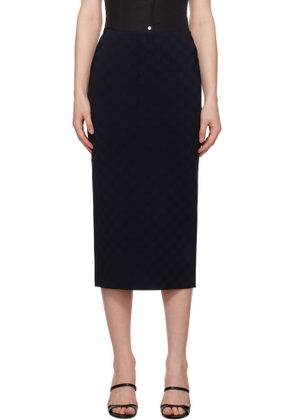 High Sport Navy NSFW Petra Midi Skirt