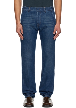 Lanvin Blue Straight Fit Jeans