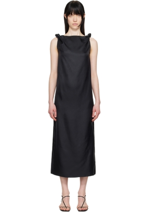 Loulou de Saison Black Moun Midi Dress