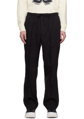 Moncler Black Drawstring Trousers