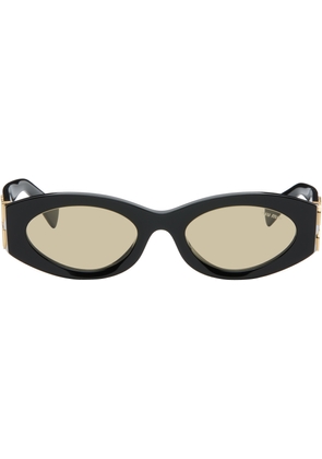 Miu Miu Eyewear Black Miu Glimpse Sunglasses