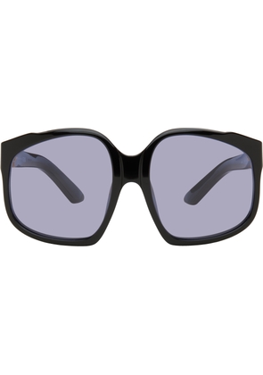 Miu Miu Eyewear Black Miu Ombre Sunglasses