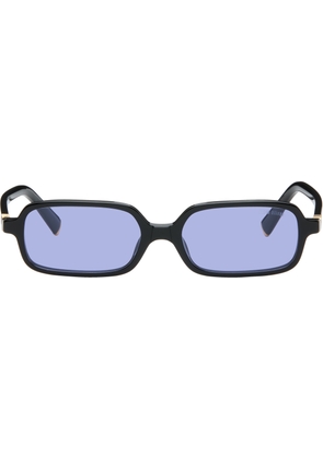 Miu Miu Eyewear Black Miu Regard Sunglasses