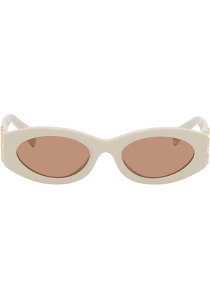 Miu Miu Eyewear Off-White Miu Glimpse Sunglasses