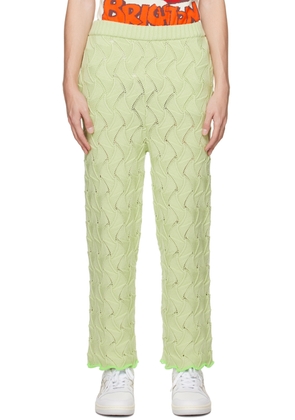 Robyn Lynch Green Wavy Trousers