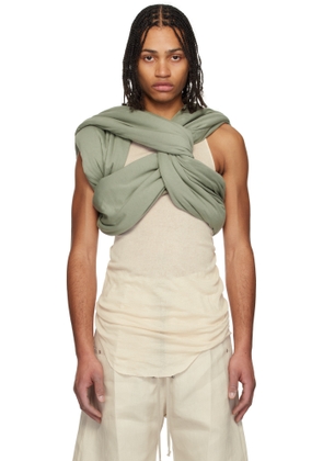 Rick Owens Green Hollywood Triple Donut Top
