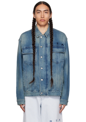 RTA Blue Oversized Denim Jacket