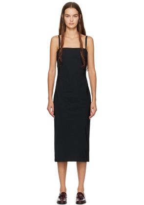 Max Mara Black Douglas Midi Dress