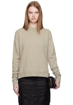 Rick Owens Off-White Concordians Round Neck Sweater