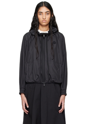 Moncler Black Auxonne Windbreaker Jacket