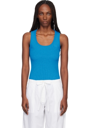 Proenza Schouler Blue Proenza Schouler White Label Jessa Tank Top