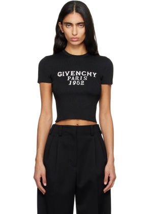 Givenchy Black Cropped T-shirt