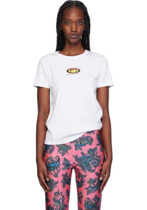 Meryll Rogge White Mover's Fitted T-shirt