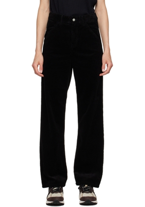 Carhartt Work In Progress Black Simple Trousers