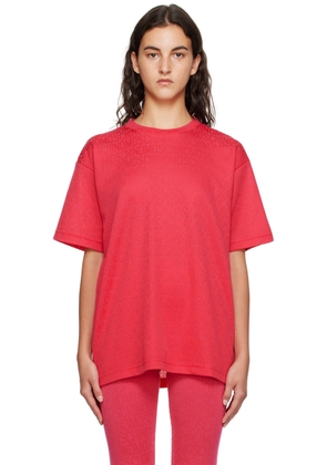 Moschino Pink All Over T-Shirt