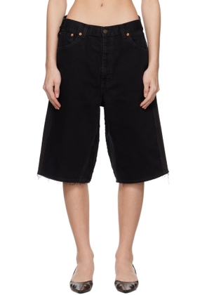 Prototypes Black New Denim Shorts