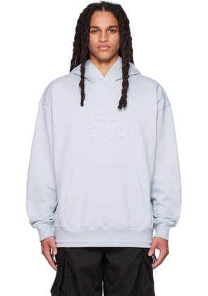 RTA Blue Embossed Hoodie