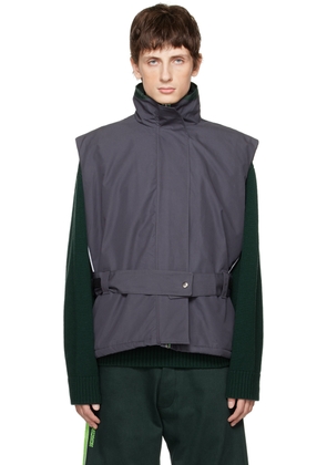 Robyn Lynch Gray Boxy Vest