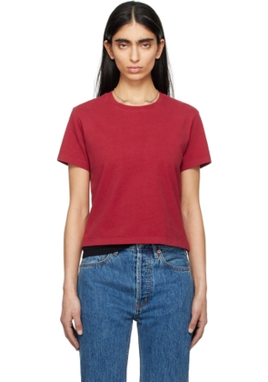 Still Here SSENSE Exclusive Red 'The Shirt' T-shirt