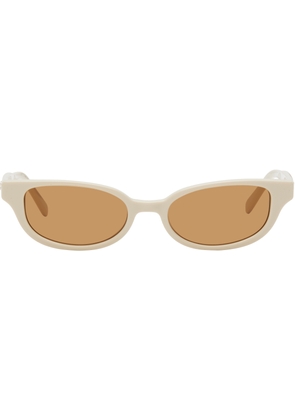 DMY Studios SSENSE Exclusive Off-White Romi Sunglasses