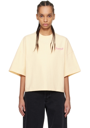 JACQUEMUS Beige 'The Corto' T-shirt