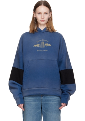 WILLY CHAVARRIA Blue 'Casa de Chavarria' Hoodie