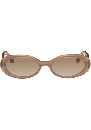 DMY Studios Beige Valentina Sunglasses