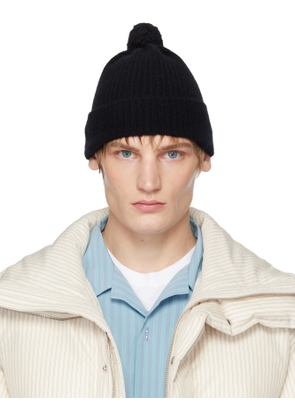 Tekla SSENSE Exclusive Black AURALEE Edition Night Knit Beanie