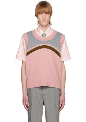 INSATIABLE HIGH SSENSE Exclusive Pink Marshmallow Dasher Vest